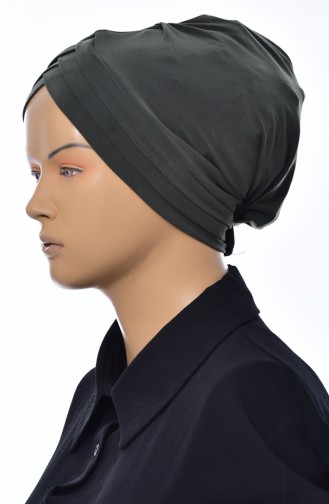 Üç Bantlı Çapraz Bone 0022-11 Haki