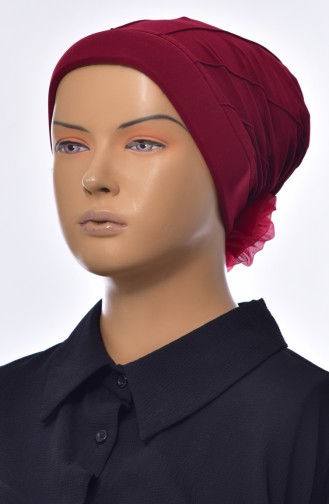 Ribbed Turban Bone 1006-15 Burgundy 1006-15