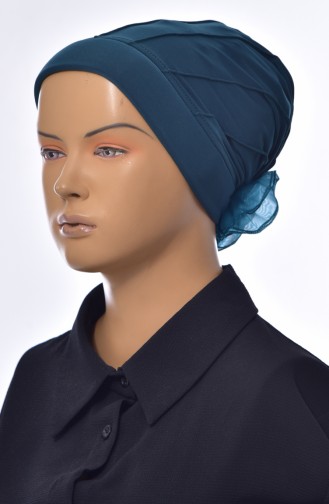 Ribbed Turban Bone 1006-13 Emerald Green 1006-13