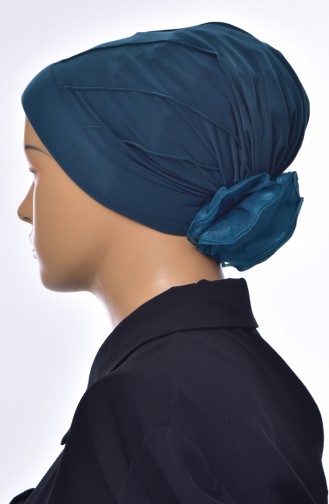 Ribbed Turban Bone 1006-13 Emerald Green 1006-13