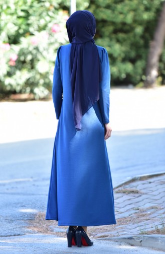 Indigo Hijab Dress 2008-01