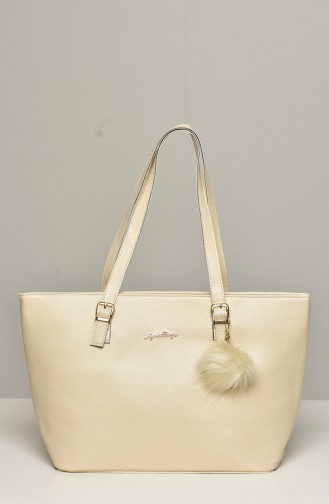 Cream Shoulder Bag 1552-03