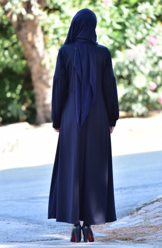 Hijab Kleid 2003-07 Dunkelblau 2003-07