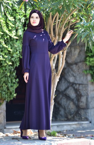 Robe Hijab Pourpre 2003-05