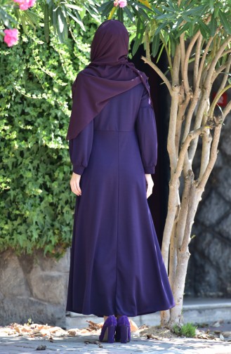 Robe Hijab Pourpre 2003-05