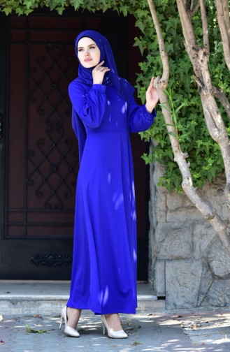 Saxe Hijab Dress 2003-01