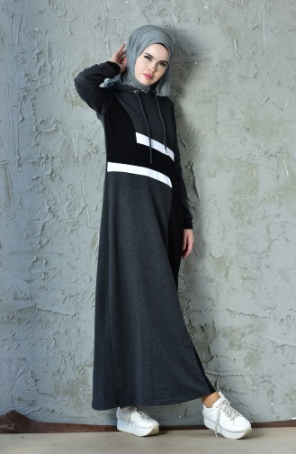 Hooded Sport Dress 8238-03 Anthracite 8238-03