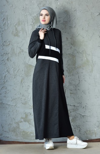 Hooded Sport Dress 8238-03 Anthracite 8238-03