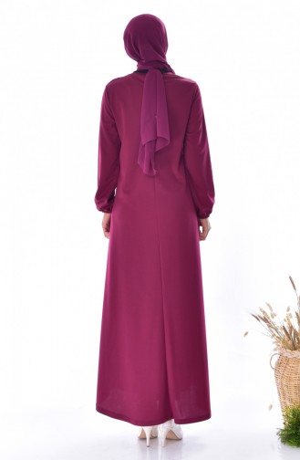 Fuchsia Hijab Dress 2007-02