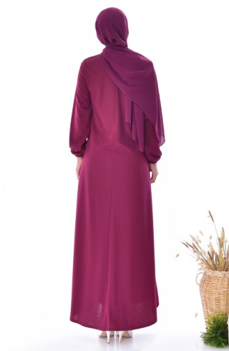 Fuchsia Hijab Dress 2010-07