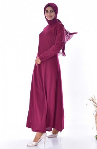 Fuchsia Hijab Dress 2011-08