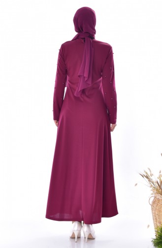 Fuchsia Hijab Dress 2011-08