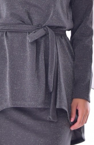 Tunic Skirt Double Suit 1951-04 Gray 1951-04