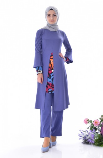 Tunik Pantolon İkili Takım 7002-02 İndigo