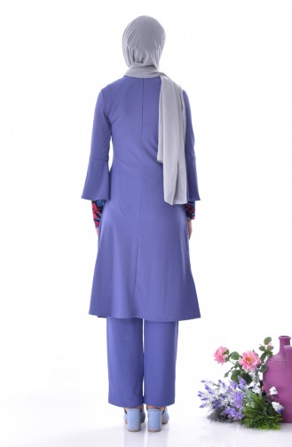 Tunik Pantolon İkili Takım 7002-02 İndigo