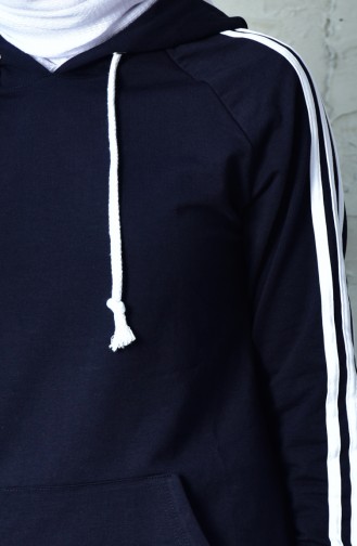 BWEST Hooded Tracksuit 15000-05 Navy Blue 15000-05
