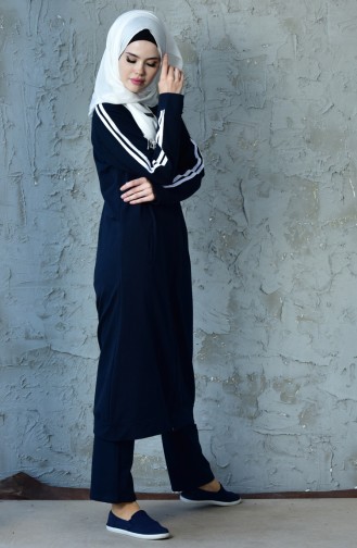 Navy Blue Trainingspak 30125B-02