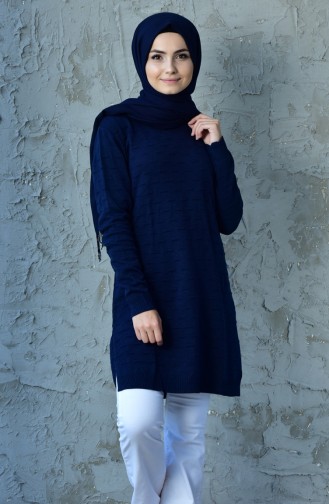 Navy Blue Sweater 1257-07