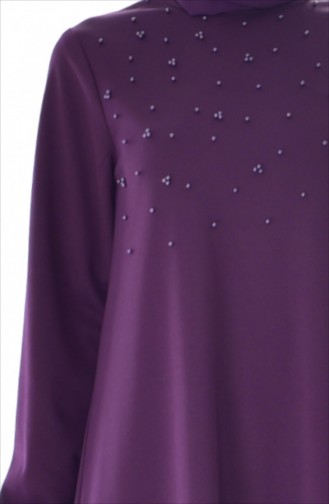 Plum Hijab Dress 2007-07