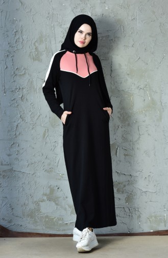 Hooded Sport Dress 8239-03 Black 8239-03
