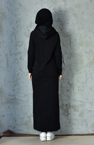 Hooded Sport Dress 8239-03 Black 8239-03