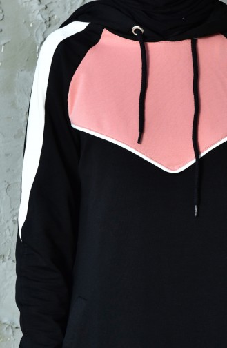 Hooded Sport Dress 8239-03 Black 8239-03