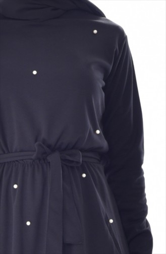 Black Hijab Dress 0160-02