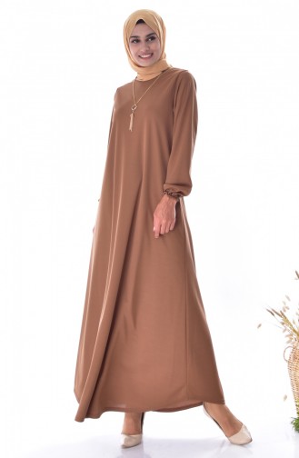 Robe avec Collier 2010-03 Tabac 2010-03