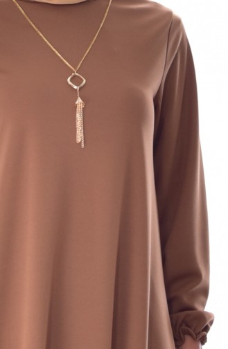 Tan Hijab Dress 2010-03