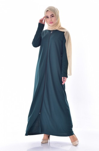 Dark Green Abaya 99140-14