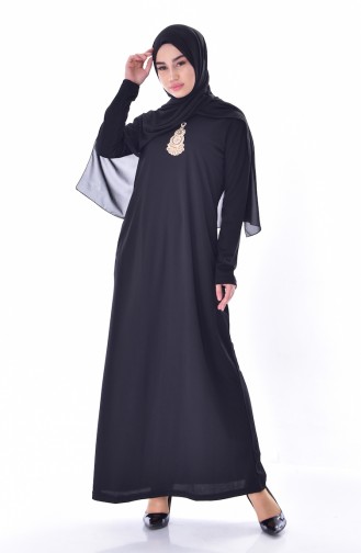 Robe Perlées 99159-03 Noir 99159-03