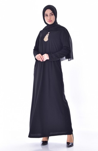 Robe Perlées 99159-03 Noir 99159-03