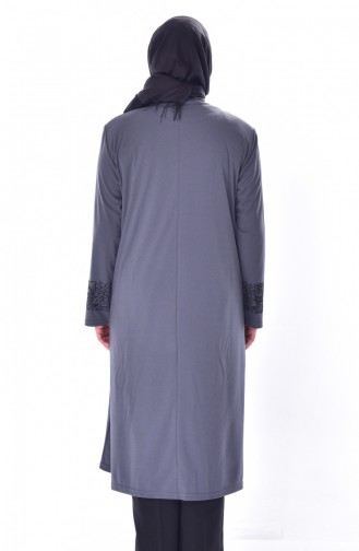 Smoke-Colored Cape 6039-10