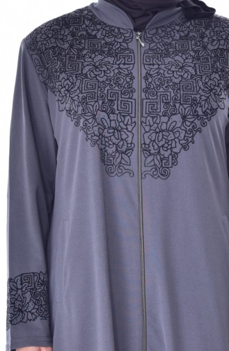 Smoke-Colored Cape 6039-10