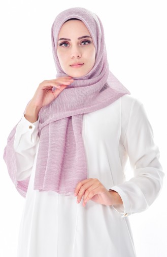 Simli Şal 81026-18 Gül Kurusu
