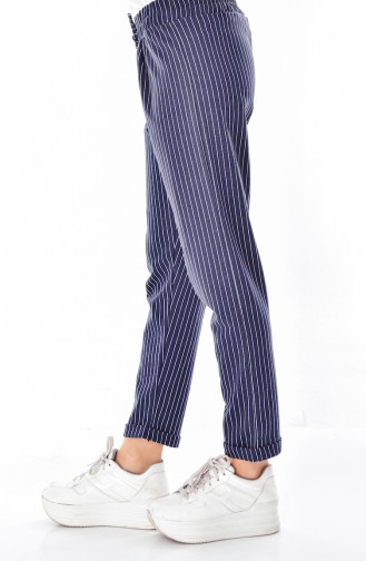 Navy Blue Broek 1329-03