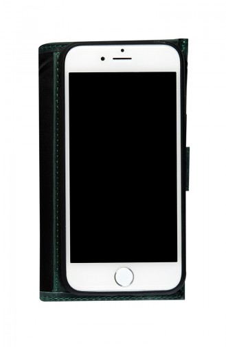 Wallet Leather Phone Case 6SPLDR245 Green 6SPLDR245