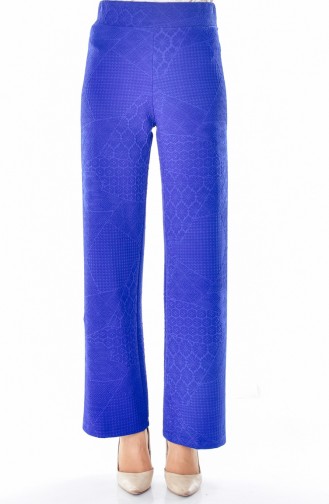 Pantalon Large 4030-01 Bleu Roi 4030-01