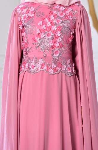 Lace Evening Dress 81321-05 Dried Rose 81321-05