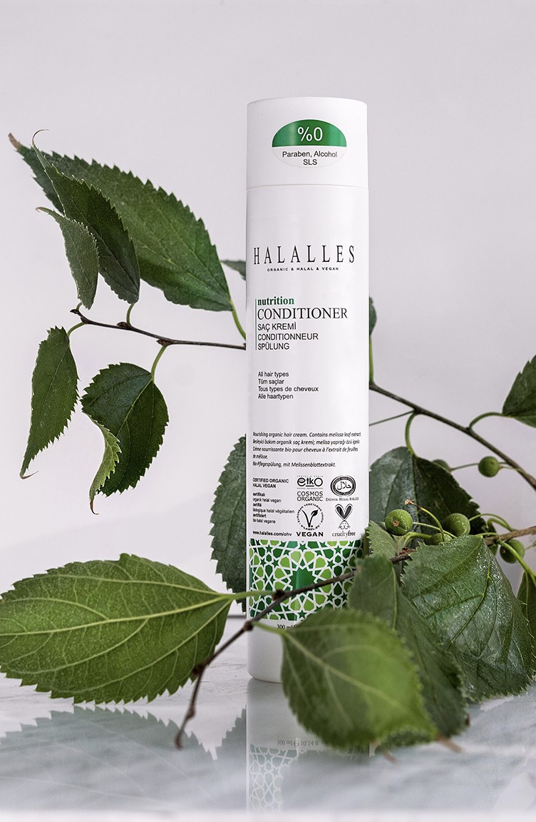Halalles Organisches Pflegende Behandlung Haarcreme 300ml 0002