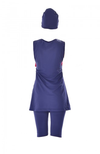 Navy Blue Swimsuit Hijab 215-03