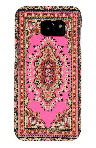 Kilim Desenli El Yapımı Telefon Kılıfı S7DK3456