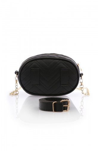 Black Shoulder Bags 109-201-DU02W-01