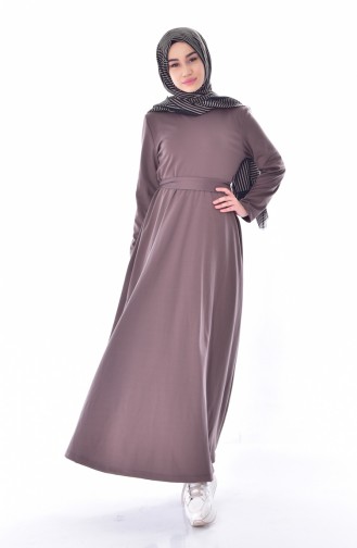 Mink Hijab Dress 2029-01
