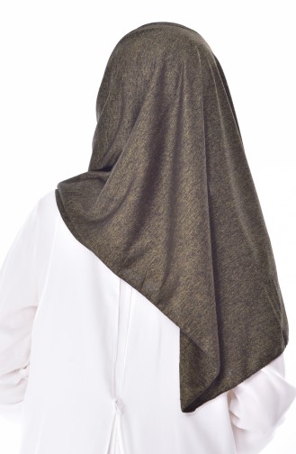 Sefamerve Sedef Combed Shawl SEDEFSF-129A Oil Green 129A