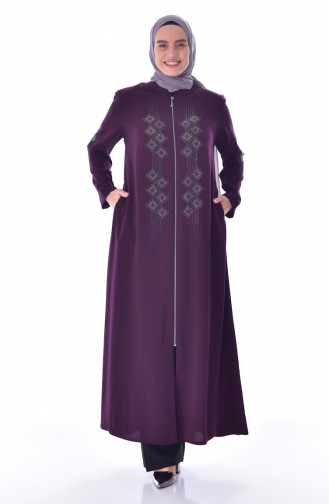 Purple Abaya 3007-04