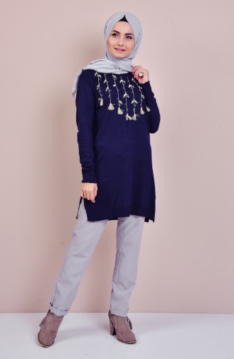Navy Blue Sweater 9220-01