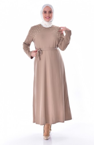 Mink Hijab Dress 0543-01
