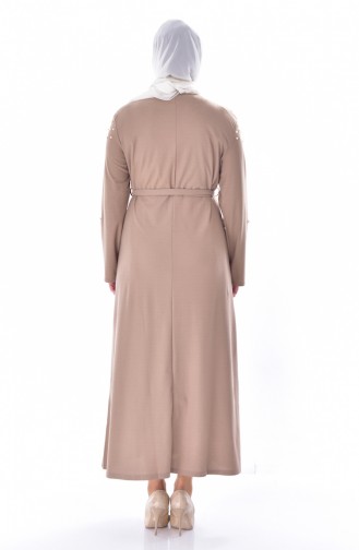 Mink Hijab Dress 0543-01