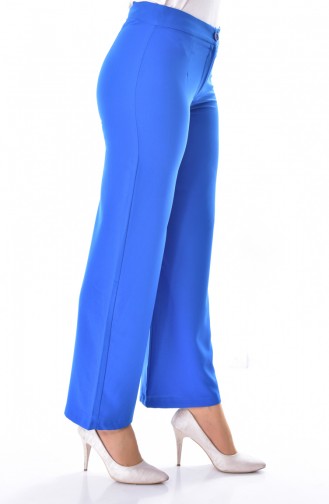 Buttoned Wide Leg Trousers 41079-03 Saks 41079-03
